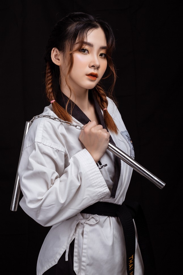 Nữ sinh Thái Nguyên nguyện mãi trung thành với… võ ảnh 1