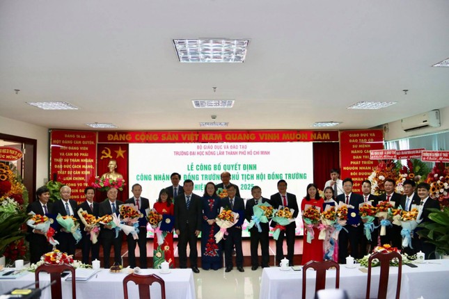 ĐH Nông Lâm TP. HCM có Chủ tịch Hội đồng trường mới ảnh 1