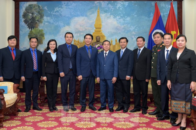Ban Bí thư T.Ư Đoàn làm việc với Đại sứ quán Lào về hợp tác thanh niên ảnh 4