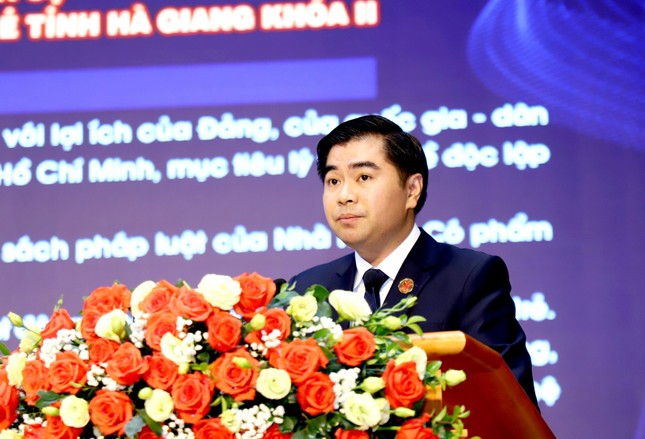 Anh Đỗ Ngọc Thuận tái cử làm Chủ tịch Hội Doanh nhân trẻ tỉnh Hà Giang ảnh 2