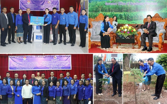 Tỉnh Đoàn Sơn La giao lưu thanh niên, tình nguyện quốc tế tại Lào ảnh 1