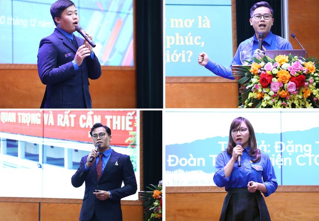 Bí thư Đoàn Học viện Ngoại giao đoạt giải Nhất Hội thi Báo cáo viên năm 2023 ảnh 3