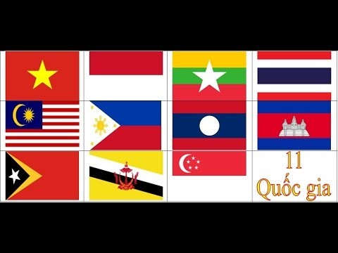 Quốc gia nào ở Đông Nam Á sử dụng ngôi sao 14 cánh?