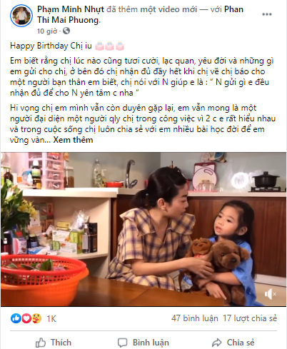 Quản lý cũ, bạn thân viết lời chúc mừng sinh nhật cố diễn viên Mai Phương gây xúc động ảnh 2