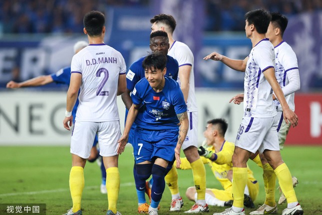 Mất 2 cầu thủ, Hà Nội FC nhận thất bại đáng tiếc 1-2 trước Wuhan Three Towns ảnh 9