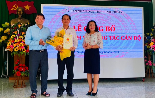 Bổ nhiệm Phó Giám đốc Sở Giáo dục và Đào tạo tỉnh Bình Thuận ảnh 1