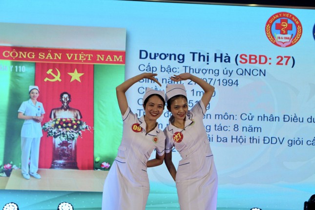 Sôi nổi hội thi điều dưỡng viên giỏi bệnh viện quân đội toàn quốc ảnh 4