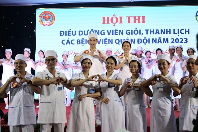 Sôi nổi hội thi điều dưỡng viên giỏi bệnh viện quân đội toàn quốc ảnh 5