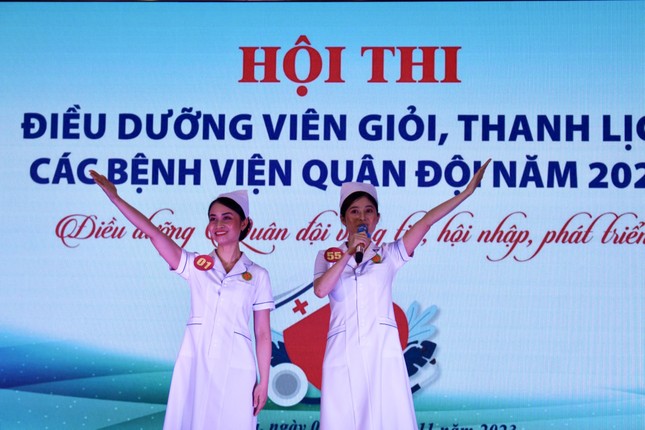 Sôi nổi hội thi điều dưỡng viên giỏi bệnh viện quân đội toàn quốc ảnh 6