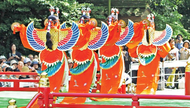 Vũ điệu chiêm thành trong Nhã nhạc Nhật Bản ảnh 1