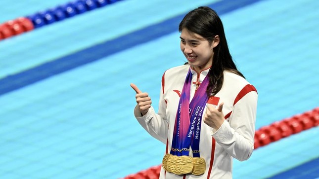 Thể thao Trung Quốc thống trị Asiad 19 với kỷ lục về số HCV ảnh 1