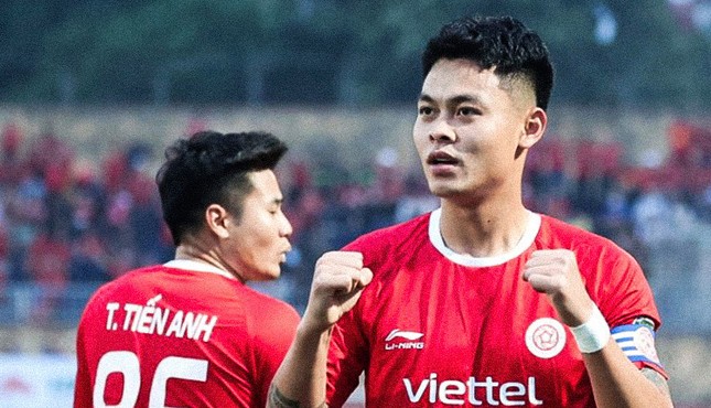 Viettel chia điểm đáng tiếc trước SLNA ảnh 1