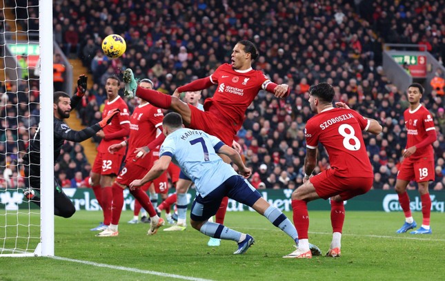 Salah lập cú đúp, Liverpool đại thắng Brentford 3-0 ảnh 3