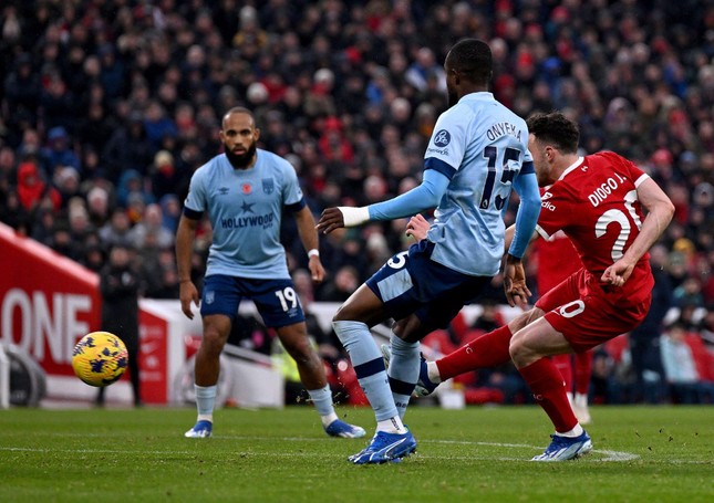 Salah lập cú đúp, Liverpool đại thắng Brentford 3-0 ảnh 4
