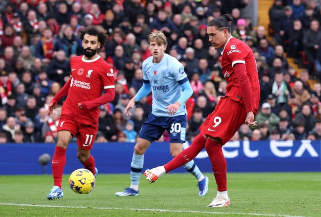 Salah lập cú đúp, Liverpool đại thắng Brentford 3-0 ảnh 14