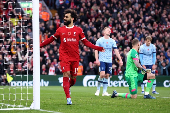 Salah lập cú đúp, Liverpool đại thắng Brentford 3-0 ảnh 10