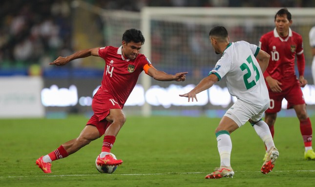 Đại bại 1-5 trước Iraq, HLV Indonesia vẫn khen các học trò ảnh 1