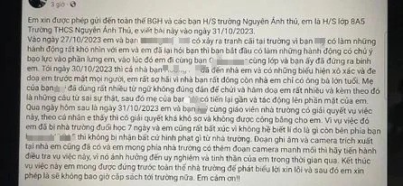 Nữ sinh tố nhà trường xử ép, xin không bao giờ cắp sách đến trường ảnh 1