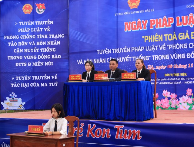 Tuổi trẻ Kon Tum phổ biến pháp luật trong đoàn viên, thanh thiếu niên ảnh 2