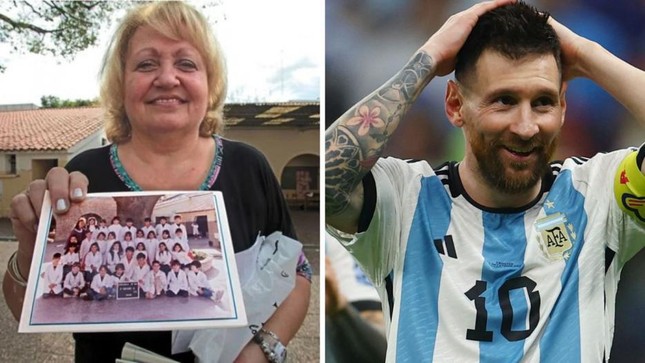 The first teacher sent a letter to Messi: I want to hug you before I die photo 1