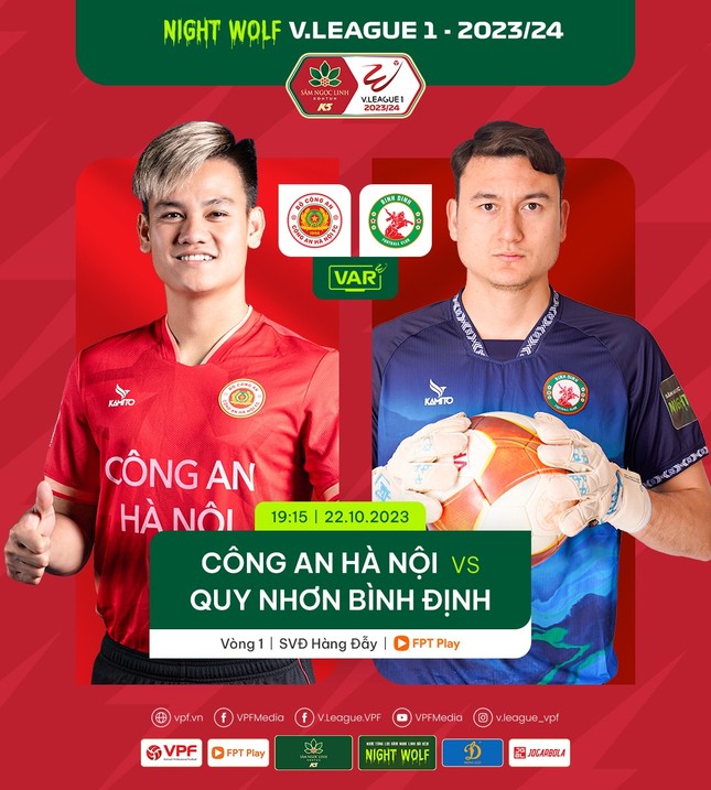 Công an Hà Nội vất vả chia điểm với Bình Định sau khi bị dẫn trước ảnh 6