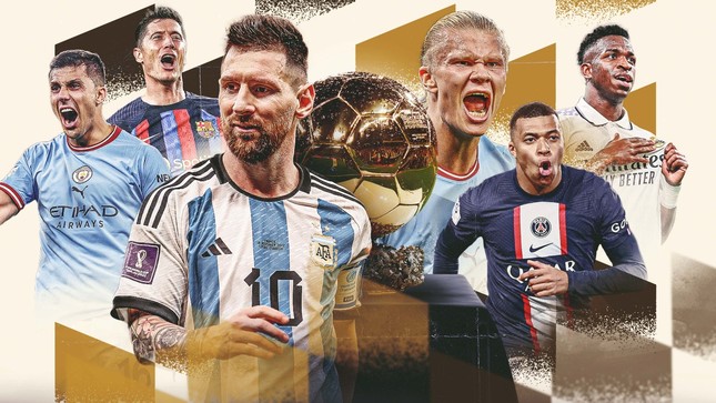 Bảng xếp hạng Quả bóng vàng 2023: Salah, Benzema bật khỏi tốp 10 ảnh 1