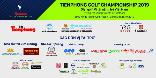 Tiền Phong Golf Championship 2019: Chung tay vì tài năng trẻ Việt Nam ảnh 1
