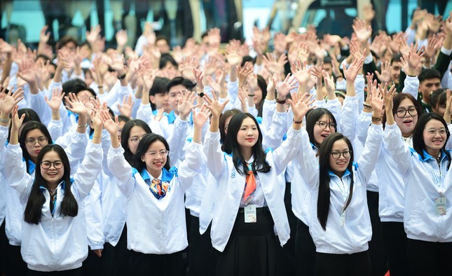 Toàn cảnh phiên khai mạc Đại hội toàn quốc Hội Sinh viên Việt Nam lần thứ XI ảnh 4