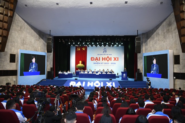 Toàn cảnh phiên khai mạc Đại hội toàn quốc Hội Sinh viên Việt Nam lần thứ XI ảnh 6