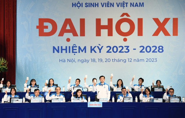 Toàn cảnh phiên khai mạc Đại hội toàn quốc Hội Sinh viên Việt Nam lần thứ XI ảnh 12