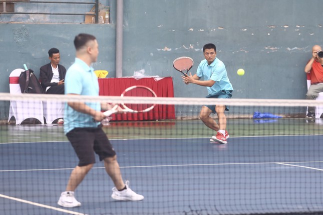 Sôi động khai mạc giải tennis Tiền Phong Open 2023 chào mừng 70 năm Báo Tiền Phong ra số đầu tiên ảnh 7
