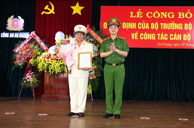 Bổ nhiệm Giám đốc Công an tỉnh An Giang ảnh 1