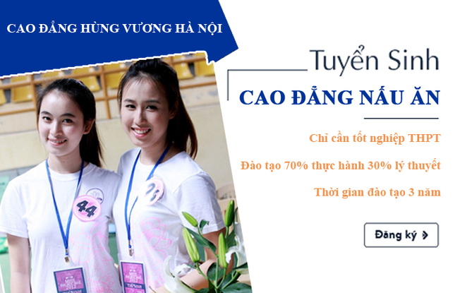 Cao đẳng nấu ăn Hà Nội miễn 100% học phí năm 2019 ảnh 2