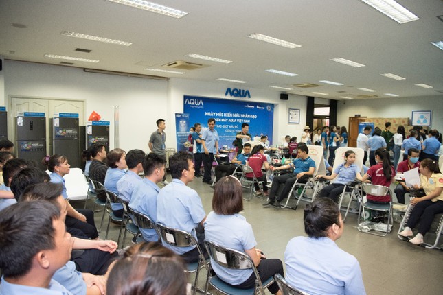 AQUA Việt Nam tổ chức thành công chương trình Hiến máu nhân đạo ảnh 3