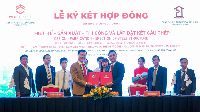WorldSteel Group: Thiết kế sản xuất thi công kết cấu thép cho gói thầu H&I-8 ảnh 1