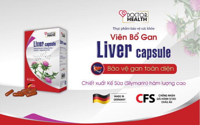 5 Ưu điểm vượt trội của TPBVSK Viên bổ gan Liver Capsule từ Đức ảnh 1
