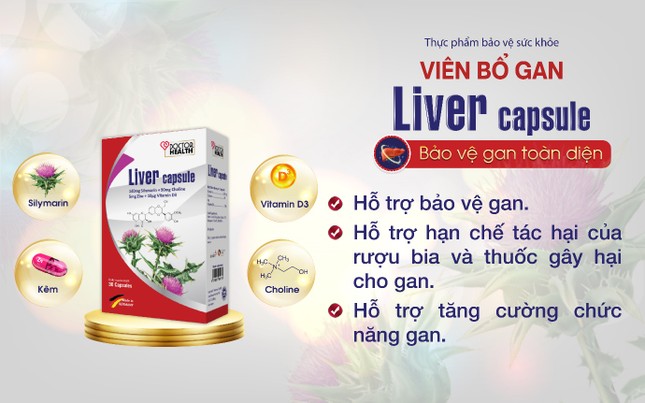 5 Ưu điểm vượt trội của TPBVSK Viên bổ gan Liver Capsule từ Đức ảnh 3