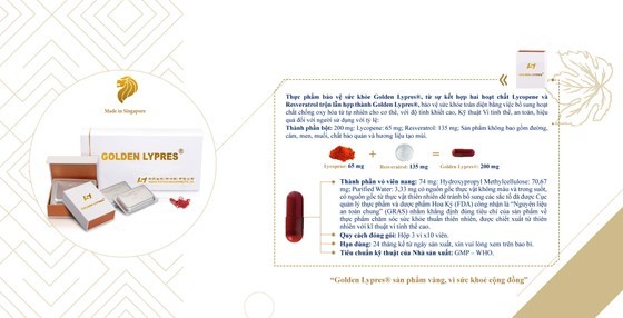 TPBVSK Golden Lypres® sản phẩm vàng, vì sức khỏe cộng đồng ảnh 2