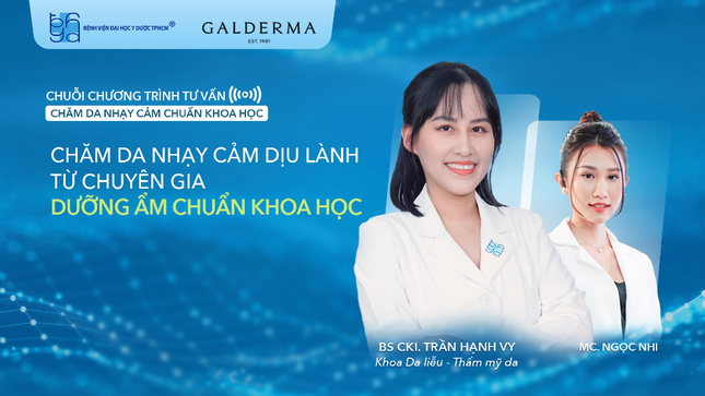 Chăm da nhạy cảm dịu lành từ chuyên gia: Dưỡng ẩm chuẩn khoa học ảnh 2