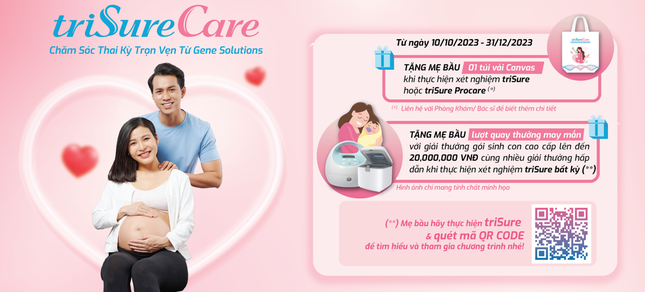 Gene Solutions ra mắt chương trình 'triSureCare - Chăm sóc Thai kỳ trọn vẹn' ảnh 1