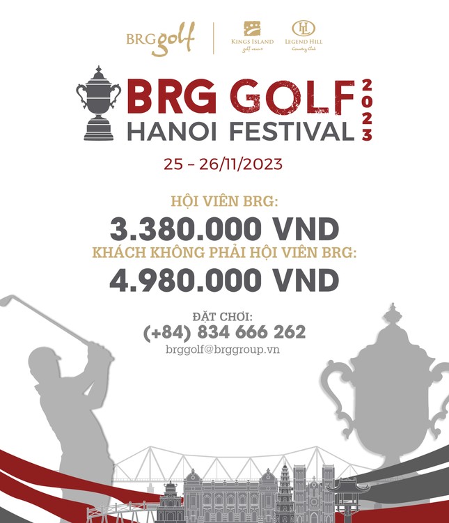 Chính thức công bố 2023 BRG Golf Hanoi Festival ảnh 1