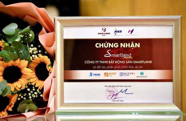 Smartland ký kết phân phối chính thức sản phẩm khu đô thị Waterpoint ảnh 2