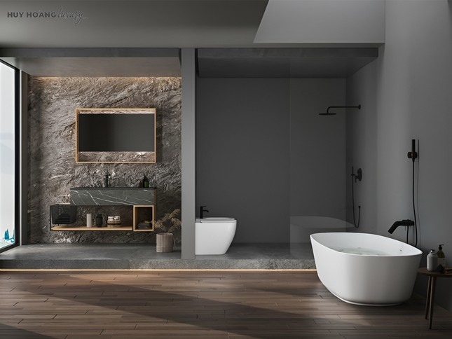 Nâng tầm phong cách sống với thiết bị vệ sinh âm tường ảnh 1