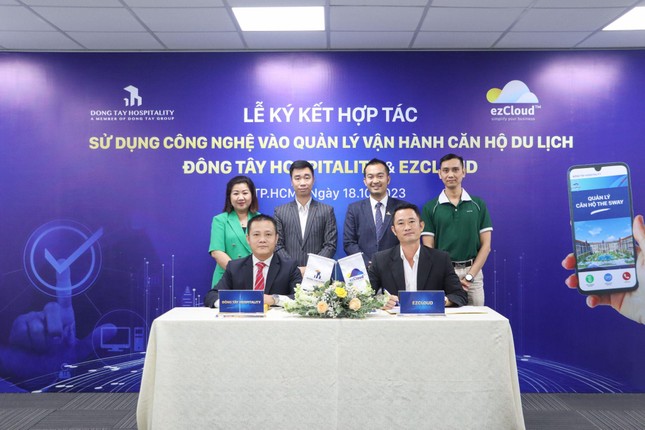 Đông Tây Hospitality và ezCloud ký kết hợp tác sử dụng phần mềm quản lý căn hộ du lịch ảnh 1