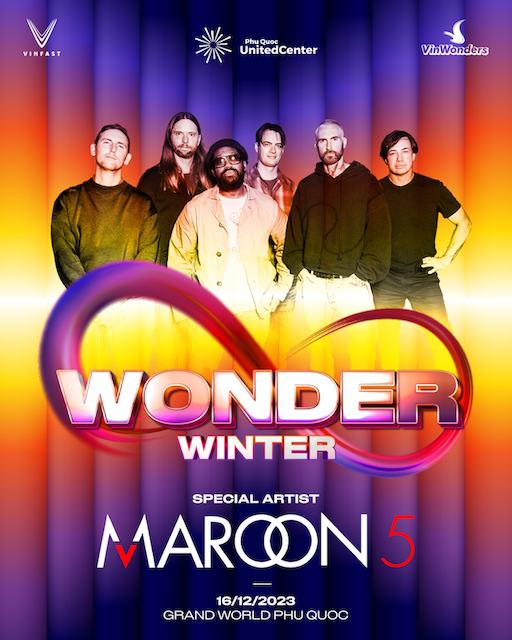 '8Wonder' đưa maroon 5 đến phú quốc United Center ảnh 1