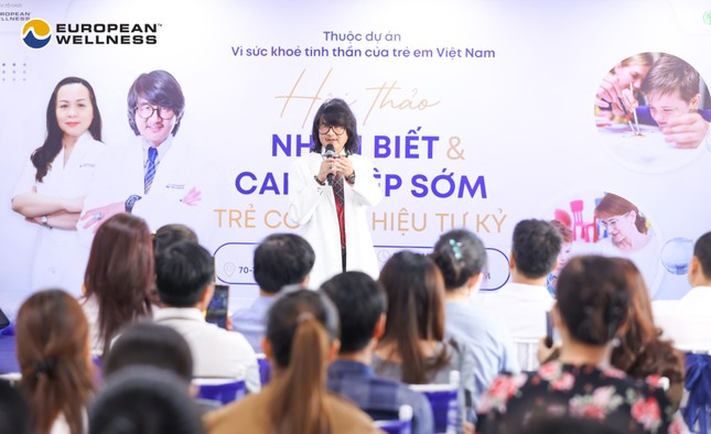 European Wellness VN và BV Nhi Đồng II tổ chức Hội thảo giúp cha mẹ nhận biết và can thiệp sớm trẻ có dấu hiệu tự kỷ ảnh 3