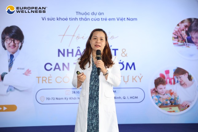 European Wellness VN và BV Nhi Đồng II tổ chức Hội thảo giúp cha mẹ nhận biết và can thiệp sớm trẻ có dấu hiệu tự kỷ ảnh 1