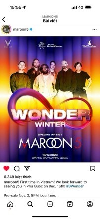 Siêu nhạc hội 8Wonder Winter Festival chính thức công bố giá vé ảnh 2
