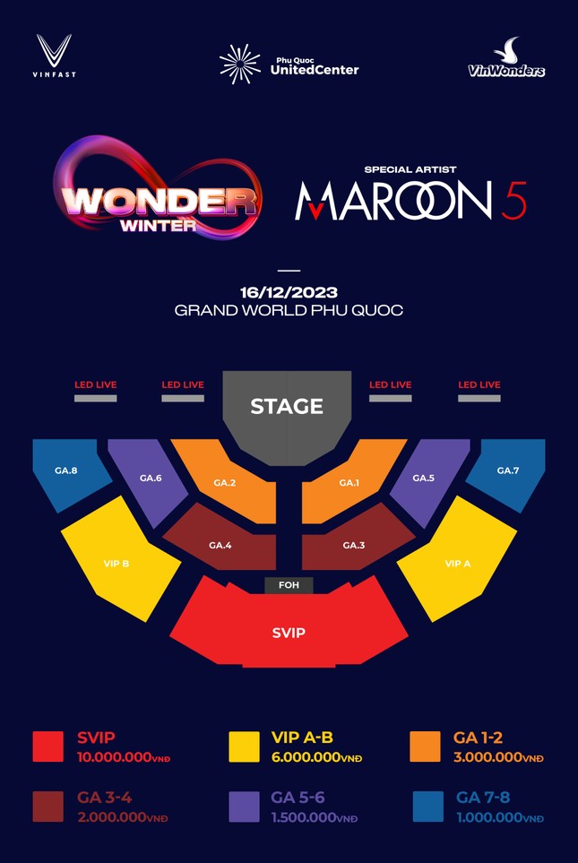 Siêu nhạc hội 8Wonder Winter Festival chính thức công bố giá vé ảnh 4
