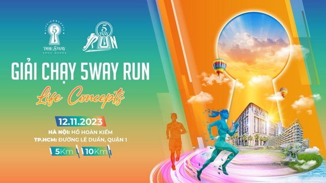 Vinhomes tổ chức giải chạy 5Way Run tại Hà Nội và TP. Hồ Chí Minh ảnh 1
